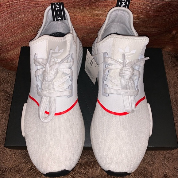 ADIDAS MEN NMD_R1 RUNNING SHOES - Picture 5 of 8